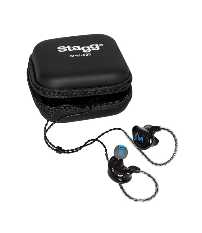 Stagg SPM-435 BK 4-Driver In-ear monitors Black inear