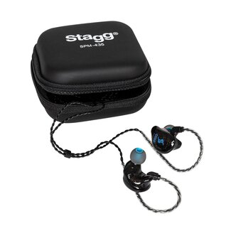 Stagg SPM-435 TR 4-Driver In-ear monitors Transparant inear