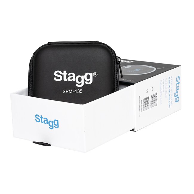 Stagg SPM-435 TR 4-Driver In-ear monitors Transparant inear