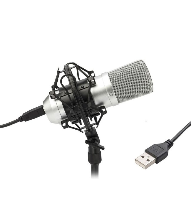 VONYX CM300S USB Studio microfoon Titanium