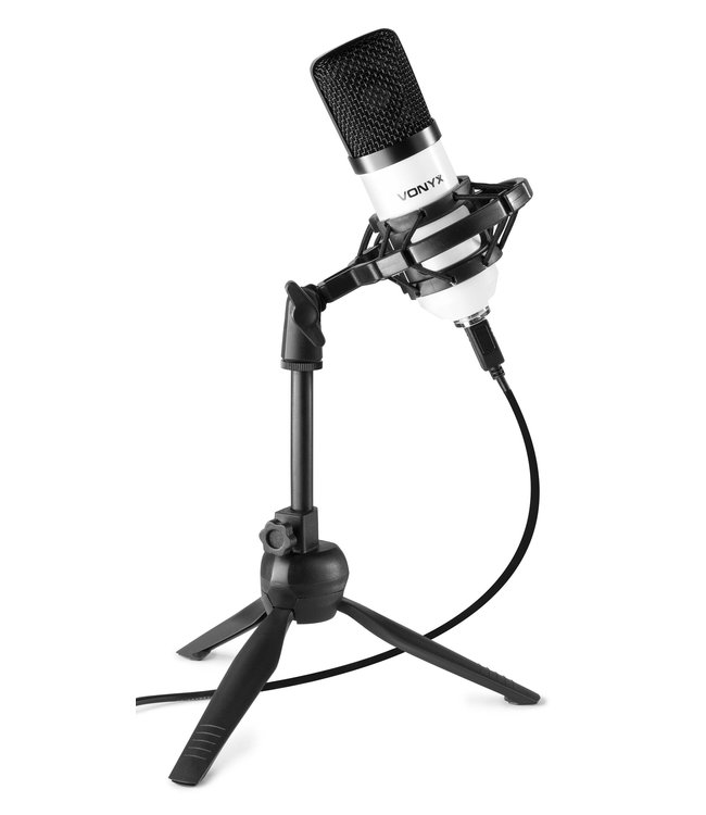 VONYX CM300W USB Studio microfoon Wit