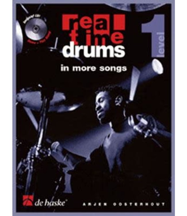 de Haske Real Time Drums in more songs lesmethode deel 1 incl. CD