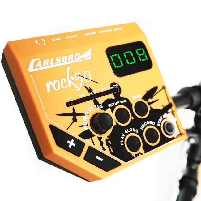 Carlsbro ROCK50 junior elektronisch drumstel kinderen