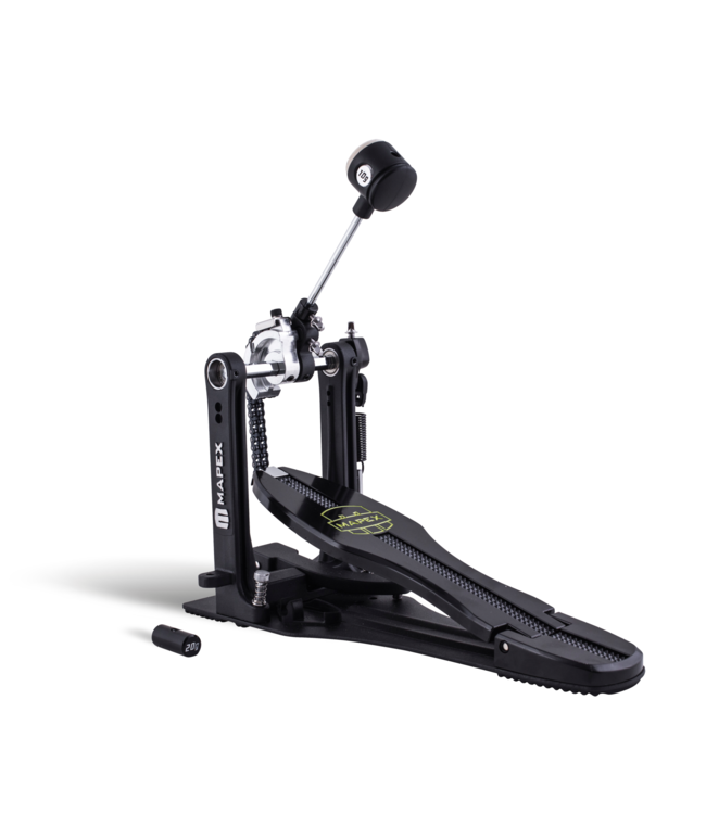 Mapex MXP800 Drum Pedal, Single, Armory, P800, Double Chain, P800