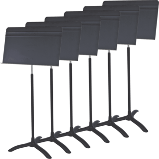 Manhasset TMH 4806 Zwart, per 6 orkest lessenaar