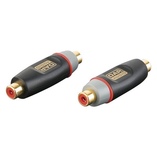 DAP XGA01 verloop, adapter RCA/F > RCA/F  tulp - tulp