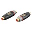 DAP XGA01 verloop, adapter RCA/F > RCA/F  tulp - tulp