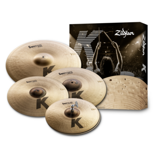 Zildjian ZIKS5791 Cymbal set, K Zildjian, K Sweet Cymbal Pack, 15H/17+19Cr/21R
