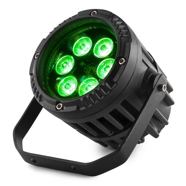 BeamZ BWA63 LED Alu Par IP65 6x 3W RGB 150.765