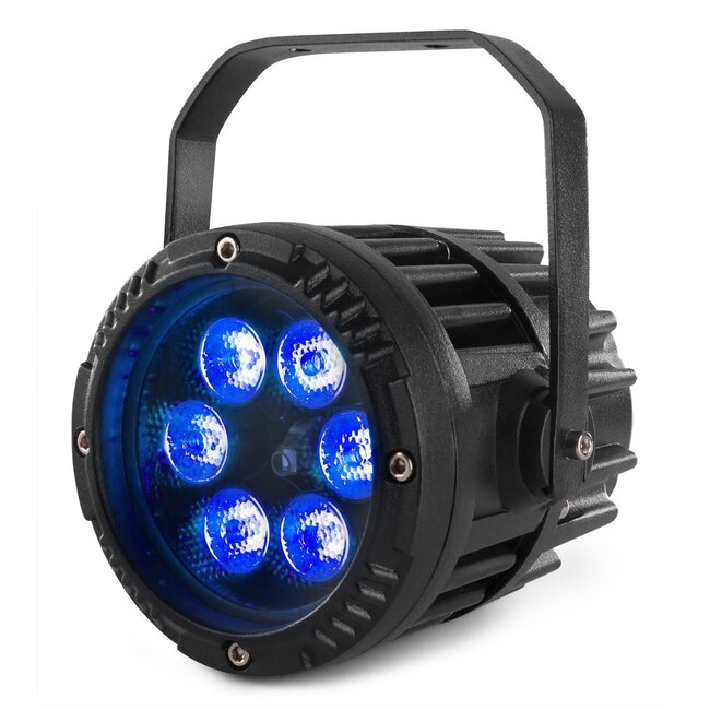 BeamZ BWA63 LED Alu Par IP65 6x 3W RGB 150.765