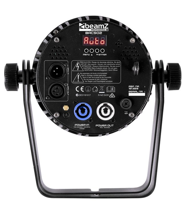 BeamZ BAC500 aluminium pro par propar151.329