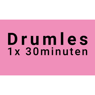 Busscherdrums Drumles 30 minuten individueel