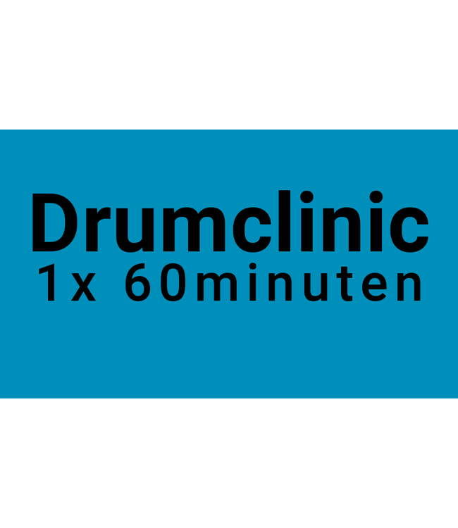 Busscherdrums DRUM KLINIK SPECIAL 60 MINUTEN 60799