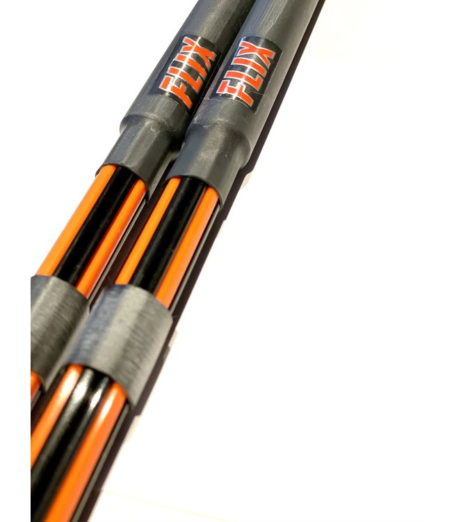 FLIX Rods Black  Fluor orange / black Stick