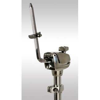 Mapex MTH687SB Single Tom Holder for Saturn IV/V, Black Chrome  - 7/8" TUBE