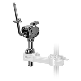 Mapex MTH687S Single Tom Holder for Saturn IV/V, Armory and Mars Chrome  - 7/8" TUBE