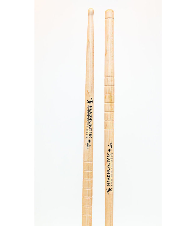 Headhunters drumsticks HM-A maple woodtip A groove