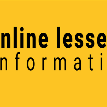 Online lessons info