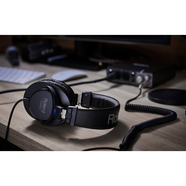 Roland RH-200 hoofdtelefoon closed black