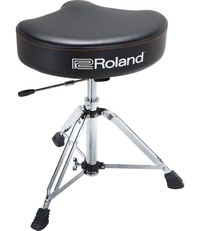 Roland RDT-SHV Drum Throne Vinyl saddle drum throne with gas spring
