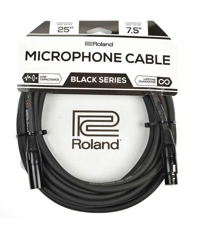 Roland RMC-B25 25FT 7.5 M microfoon kabel XLR