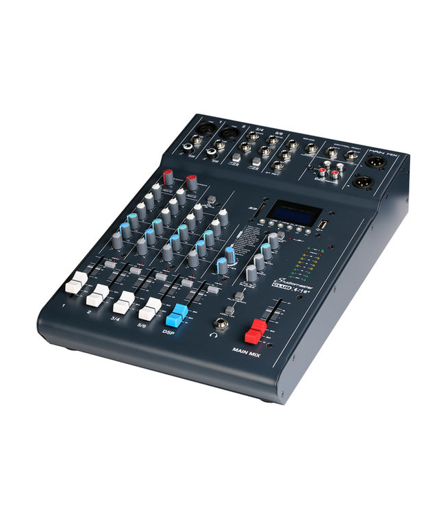 Studiomaster CLUB XS6+ 4 CH 6 IN MIXER+FX FOOTSWITCH