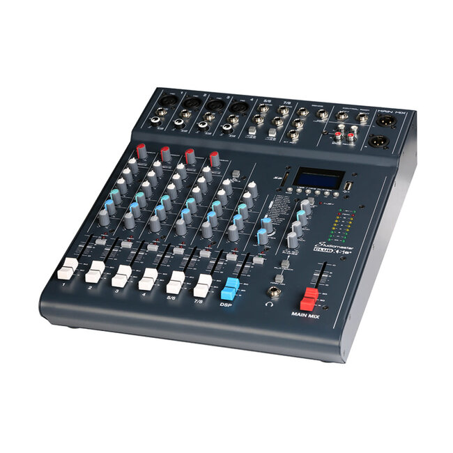 Studiomaster CLUB XS8 mixer 6 channel 8 input mixer 25121