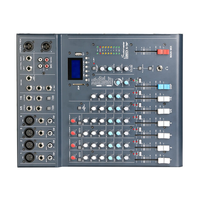Studiomaster CLUB XS8 mixer 6 channel 8 input mixer 25121