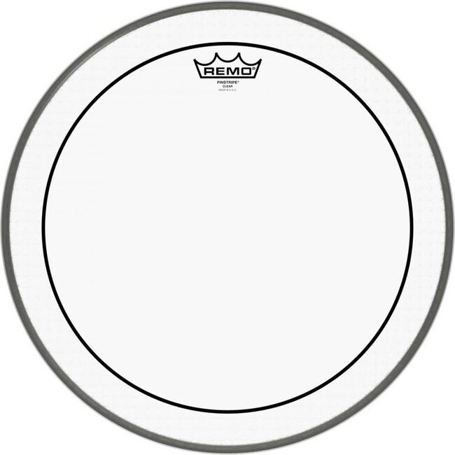 REMO  PS-0316-00 Clear Pinstripe 16 inch, 16 "floor tom sheet
