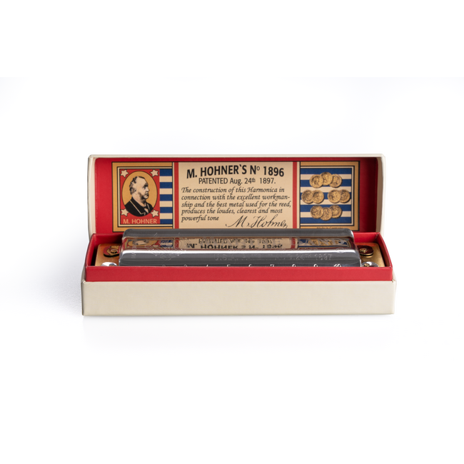 Hohner HOM202101X HOHNER Mundharmonika, 125 Anniversary, Marine Band, C-Dur