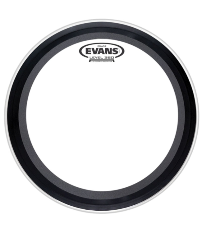 Evans BD16EMAD EMAD Clear Bass Drum Head, 16 Inch