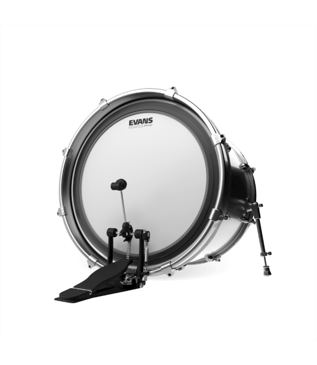 Evans BD22EMADCW  EMAD Coated White Bass Drum Head, 22 Inch