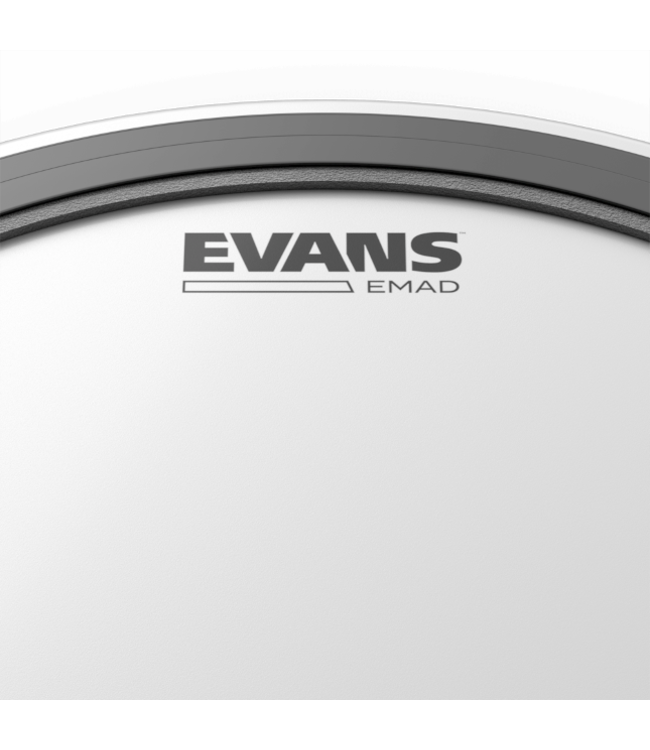Evans BD22EMADCW  EMAD Coated White Bass Drum Head, 22 Inch