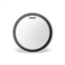 Evans EMAD Coated White Bass Drum Head, 18 Inch