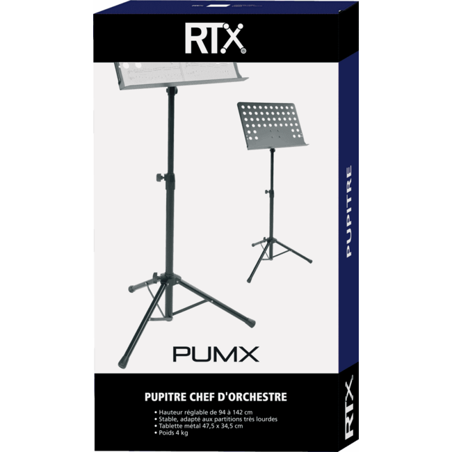 RTX TRT PUMX metalen orkestlessenaar