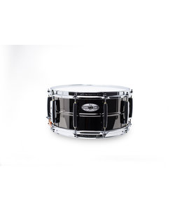 Pearl Sensitone Duoluxe DUX1465BR/405 Chrome over Brass « Snare drum