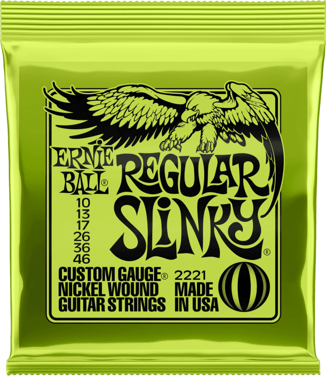 Ernie Ball 2221 Sets - Regular slinky 10-13-17-26-36-46