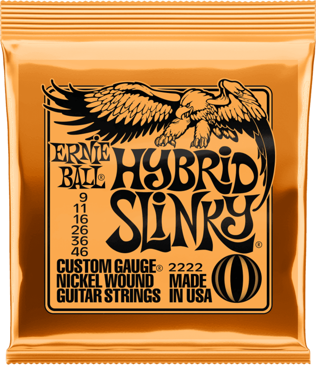 Ernie Ball 2222 Set - Hybrid slinky 09-11-16-26-36-46