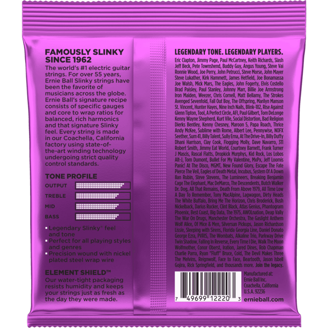 Ernie Ball 2220 Sets - Power slinky 11-14-18p-28-38-48