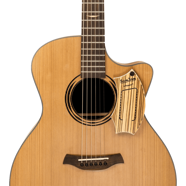 Schlagwerk SamJam Guitar Snare  Zebrano voor gitaar PSC SJ110Z