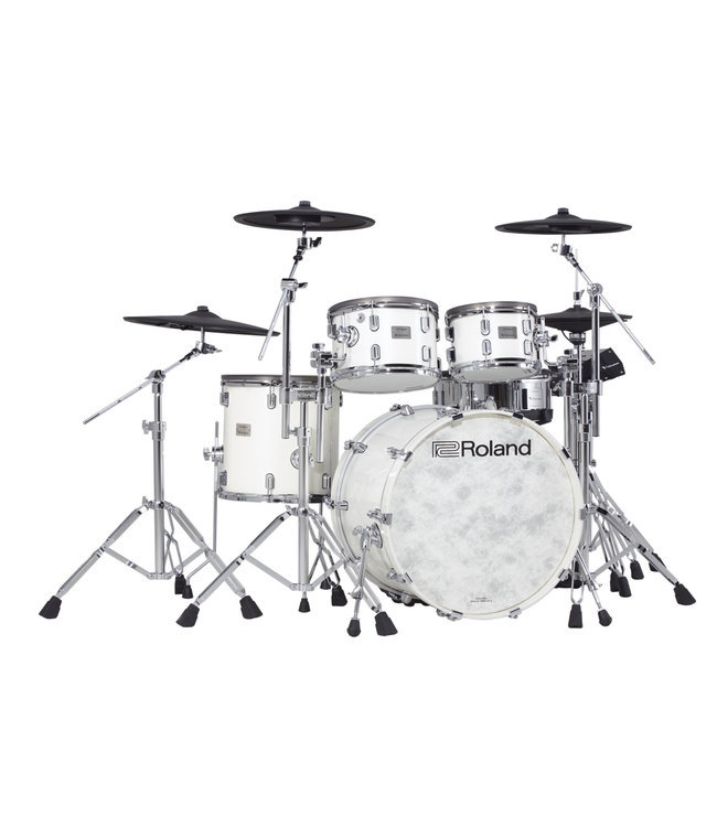 Roland VAD706 V-Drums Acoustic Design Pearl White Premium Finish