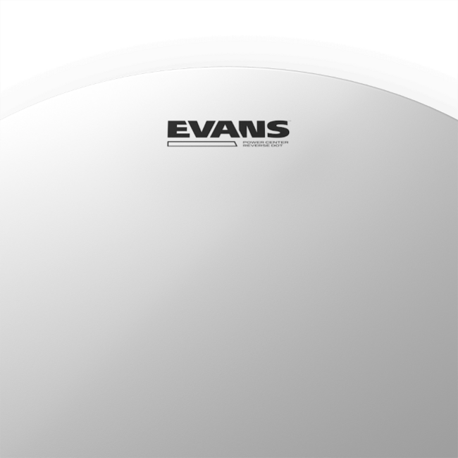 Evans B14G1RD Power Center Reverse Dot coated 14 inch