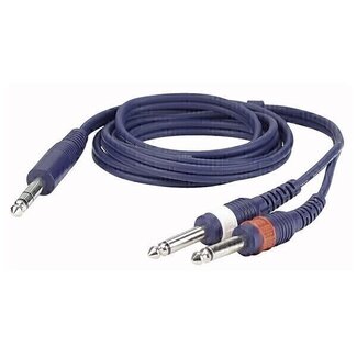 DAP FL3475 cable Stereo Jack - 2x  jack  L/R 75cm