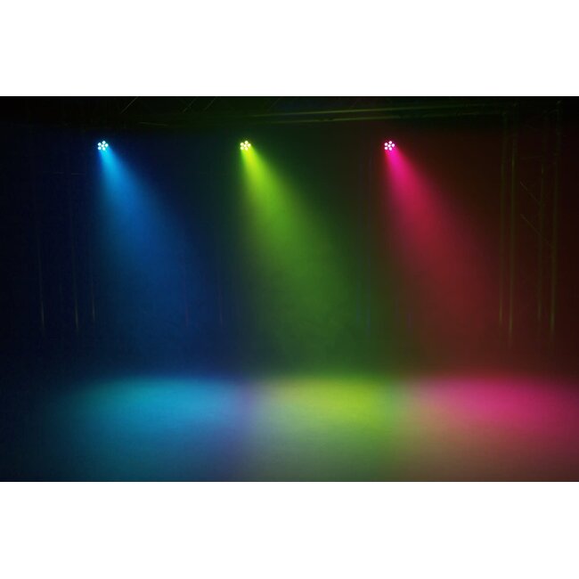 BeamZ Slimpar 30 6x 3 watt RGB