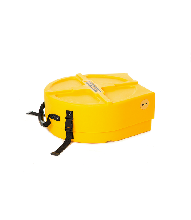 Hardcase HNP14S-Y snaredrum case 14" Yellow