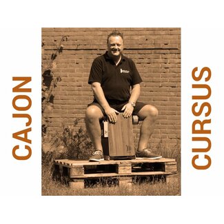 Henk Busscher Cajon Cursus  10-Lessenkaart Flexibel start elke maandag Cajon Cursus