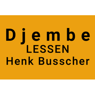 Henk Busscher Djembe les enkele groepsles Beginners Volwassen 18+