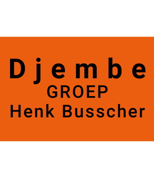 Henk Busscher Djembegroep >21 volwassenen 10 lessen cursus dgv