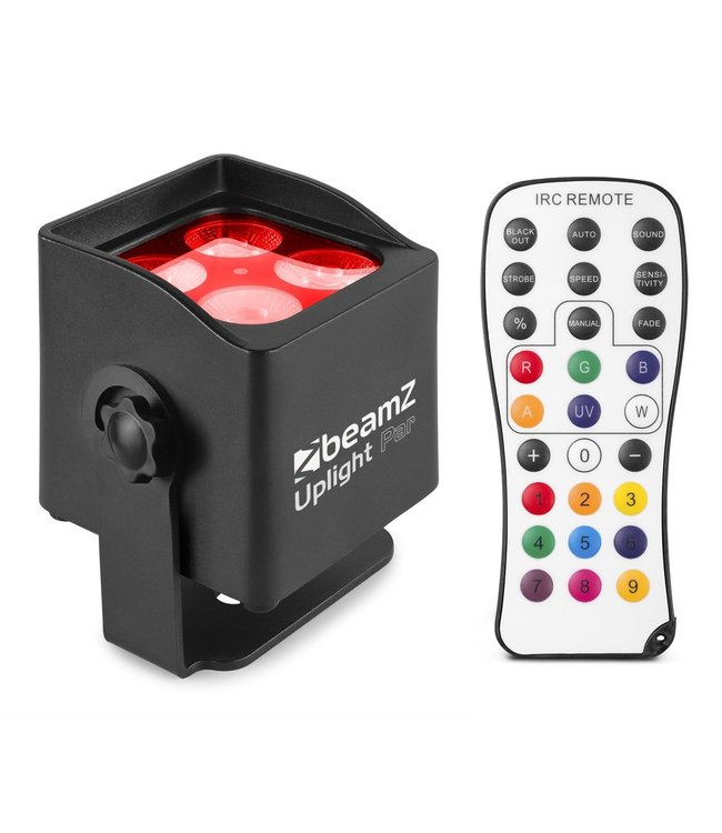 BeamZ BBP44 Uplight IP65 4x 4w battery RGBW led 4 in 1