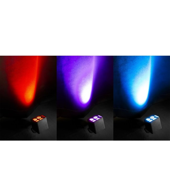 BeamZ BBP44 Uplight IP65 4x 4w battery RGBW led 4 in 1